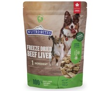 Freeze Dried Beef Liver Dog  Cat Treats, Single Ingredient High Protein Pet ...
