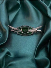 Ukrainian Breastplate "NGU Class Badge. 3rd degree". With document