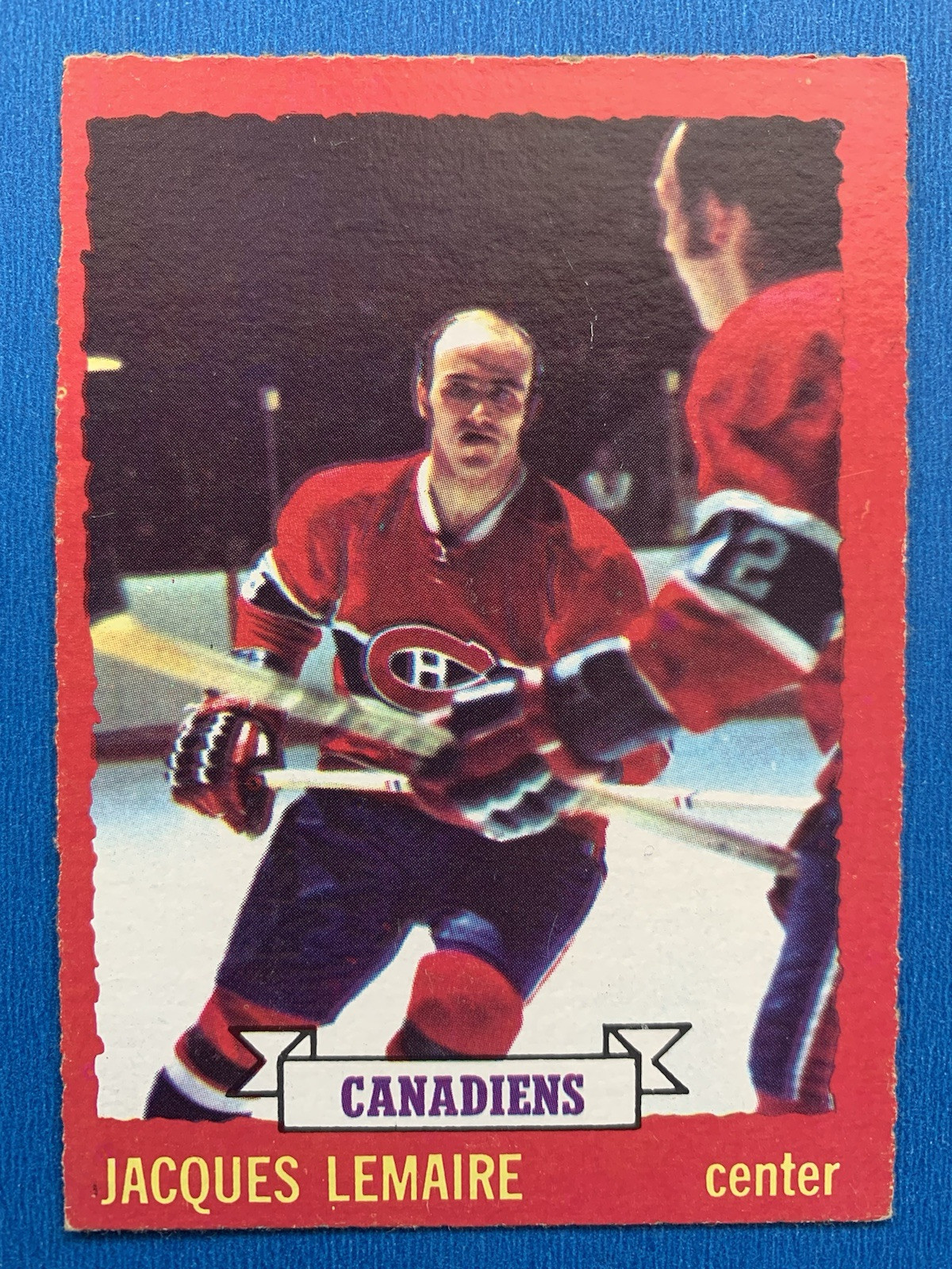 1973-74 OPC O-Pee-Chee Jacques Lemaire Montreal Canadiens #56 Nice Card!
