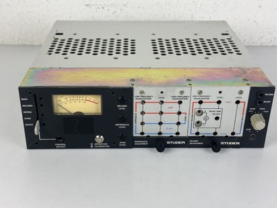 Studer A80 Preamp / VU-Meter (For Parts Only) #12