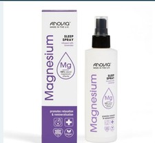 Anovia Magnesium Sleep Spray with Lavender 100% Natural Vegan 200ml NEW UK STOCK