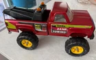 Vintage Tonka 24 HR Towing Wrecker Truck - Metallic Red Pressed Steel - MR-970