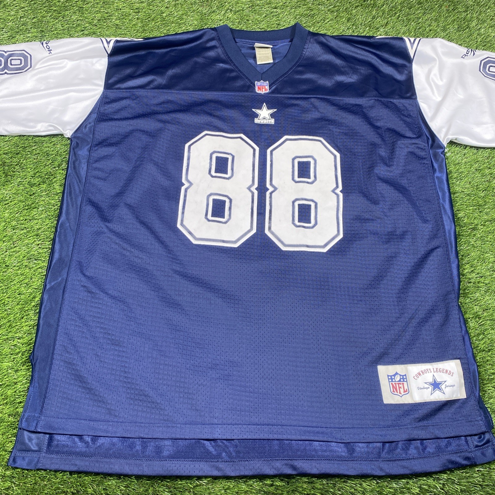 Michael Irvin Dallas Cowboys Reebok Jersey Mens 3XL Stitched #88 Blue 