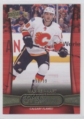 2013-14 Upper Deck Overtime Gold 50/99 Max Reinhart #28 Rookie RC 0dg