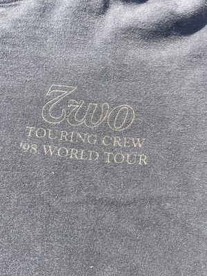 Rob Halford's Two band crew tour t-shirt RARE and Vintage XL/L