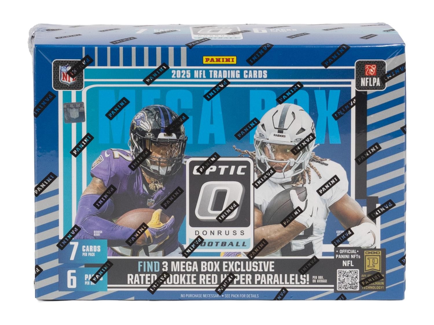2025 PANINI DONRUSS OPTIC FOOTBALL HOBBY MEGA BOX