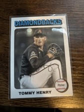 2024 Topps Heritage - Short Print Tommy Henry #90 