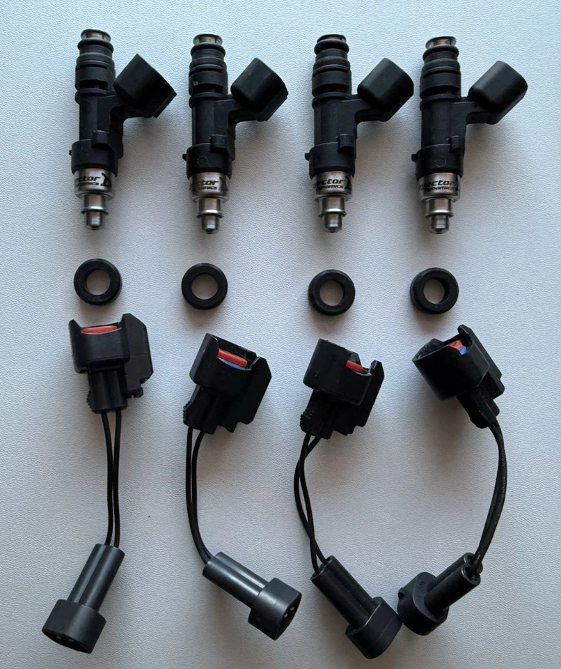 ✅ Inyector Dynamics ID1000X 1000cc Inyectores para Subaru WRX STI EJ ✅ COMO NUEVO ✅ Foto 3 de 4