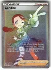 Candice 204/195 Rainbow Rare Silver Tempest Pokemon Near Mint on eBay