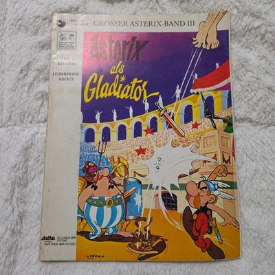 Asterix als Gladiator Großer Asterix-Band III 1. Auflage 1969 (5 DM)