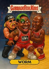 Dennis Rodman Card Custom GPK Dennis Rodman Worm NWO Jordan Custom