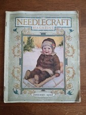 Needlecraft Magazines January 1925 Home Arts Very Good Condition