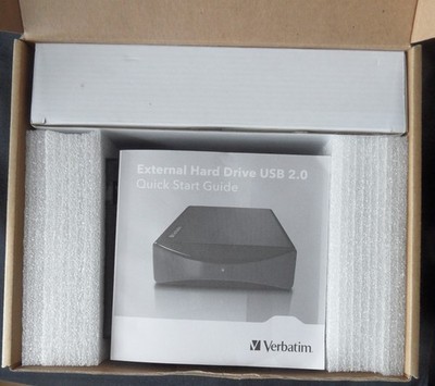 Verbatim  USB  2.0 Festplatte , External Hard Drive  USB 2.0 , Quick Start Guide