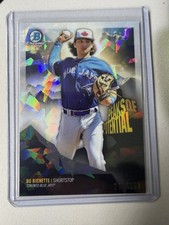 2018 Bowman Chrome Baseball Bo Bichette Cracked Ice /150