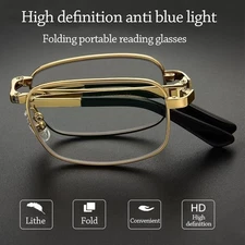 Auto Focus Reading Glasses Self-Adjusting Smart Zoom Glasses Folding Comfort