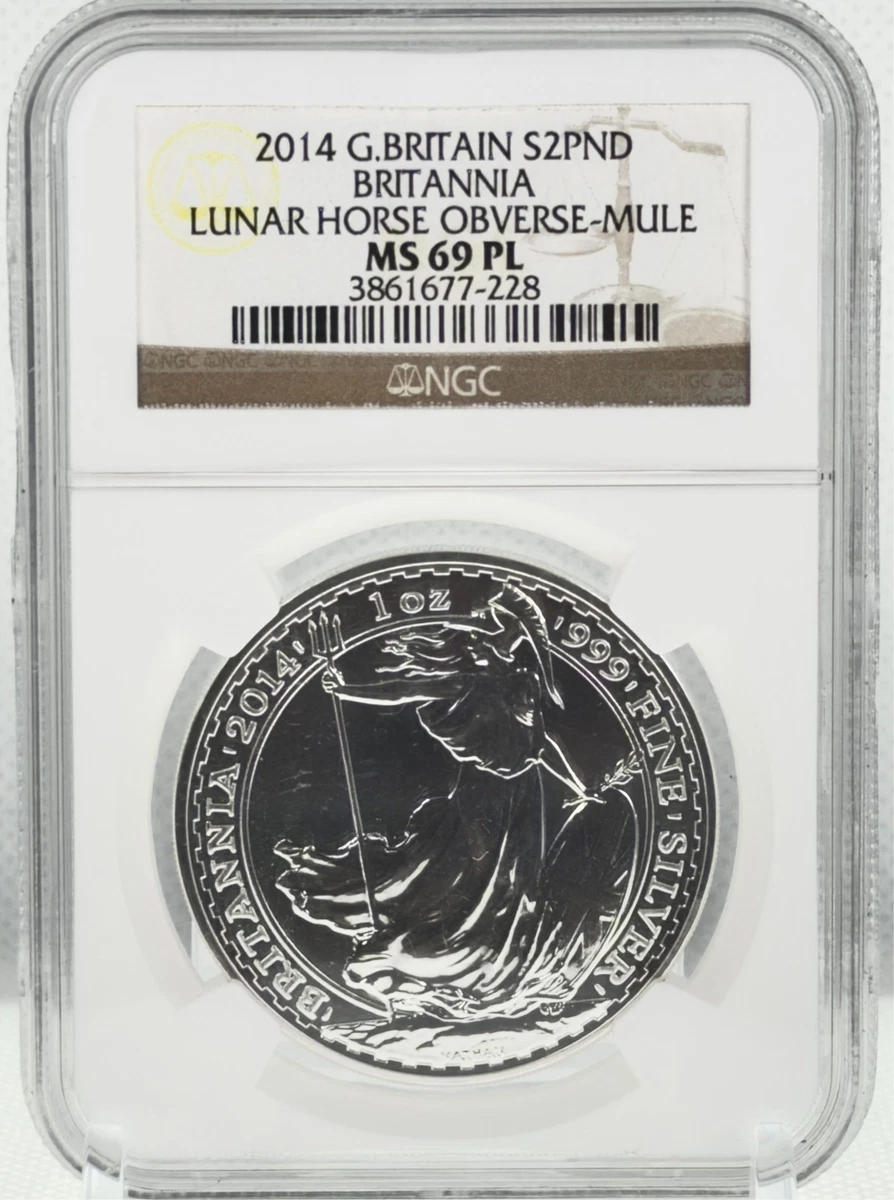UK Britannia MS 69 NGC Certified Silver Bullion Coins for sale | eBay