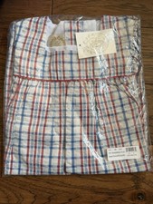 NWT Girls Beaufort Bonnet Rosemary Ruffle Dress Sewanee Seersucker Sz 6 July 4th