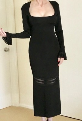 Azzedine ALAIA Black Mermaid Dress
