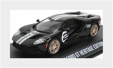 Greenlight 86178 Ford USA - GT N 2 Heritage Edition 2019 - Black Silver - 1/43