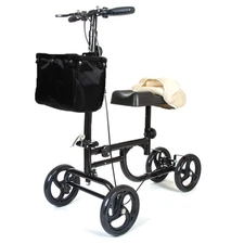 BodyMed Knee Walker for Leg and Foot Injuries with Dual Brakes, Detachable