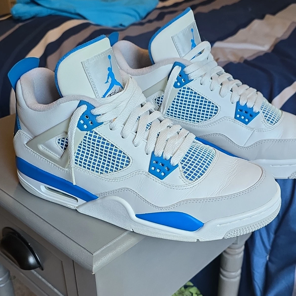 Jordan 4 Blue for Sale - Authenticity Guaranteed - eBay