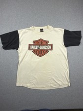Vtg Harley-Davidson Shirt Men’s XL Chic’s Albuquerque Made In USA 1995