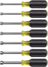 Klein Tools 65160 Tool Set, Made in USA, Metric Nut Driver Set Sizes 5, 5.5, 6,