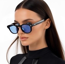 Retro Round Depp style 70s Sunglasses Women, Men Vintage Round UV400 Protection