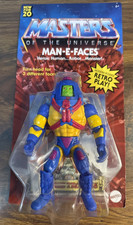 Masters of the Universe Origins Man-E Faces Unpunched Sealed 40th Anniversary