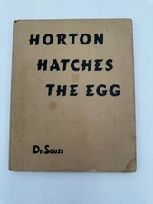Horton Hatches the Egg by Dr. Seuss - 1940 - First Edition - Hardcover - No DJ