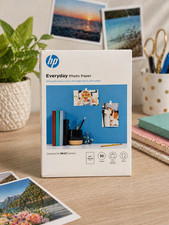 HP Everyday Photo Paper 4x6 Glossy Inkjet 50 Sheets 200gsm NEW Sealed