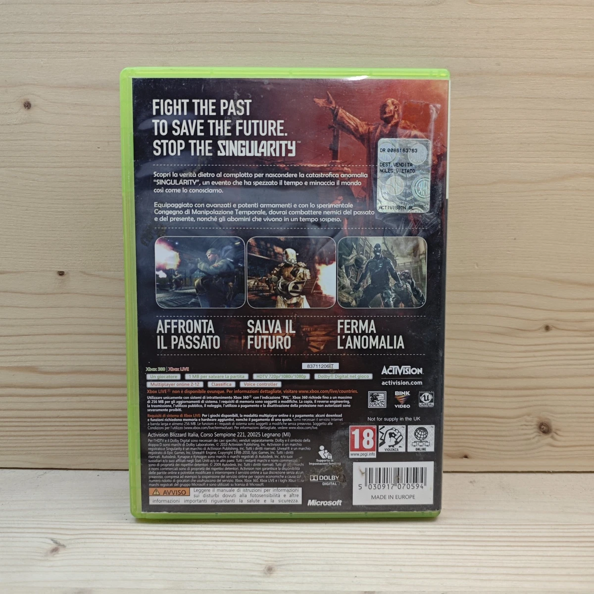 Singularity - Pal Ita Multi - para Microsoft Xbox360
