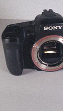 Sony Alpha 300 Digital SLR Camera Black Interchangeable Lenses Built-in Flash