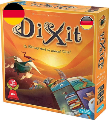 Asmodee, Dixit, De-Version, Grundspiel, EIN Bild SAGT Mehr Als Tausend Worte, Kr
