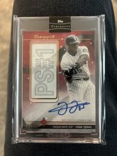 2023 Topps Luminaries - Home Run Kings Autographs Frank Thomas Red 2/10 (AU)🔥