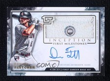 2023 Topps Inception First Milestones Relics 1/99 Dominic Fletcher Auto 11o2
