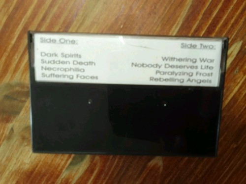 Caedes Demo Tape 1997 Diabolical Martyrium Black Metal - Picture 2 of 3