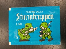 BUSTINA FIGURINE STURMTRUPPEN EDIZIONE CORNO OTTIMA PIENA SIGILLATA