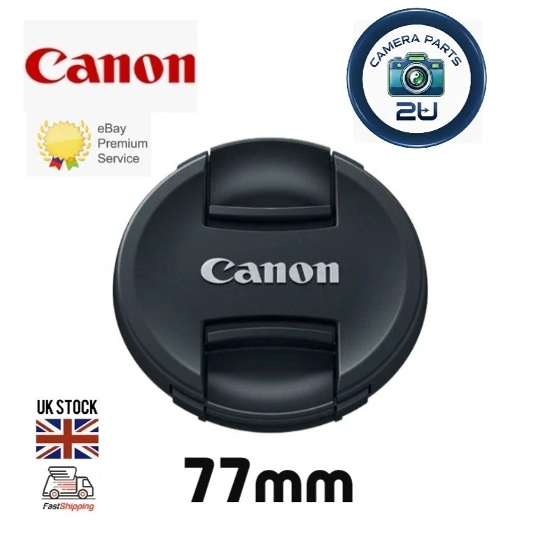 LENS CAP FOR CANON 77MM FILTER THREAD UK STOCK FAST FREE SHIPPING - Image 3 of 4