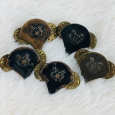 Vtg Vietnam Era ? E4 Specialist Stamped Metal Insignia Pin Lot of 5