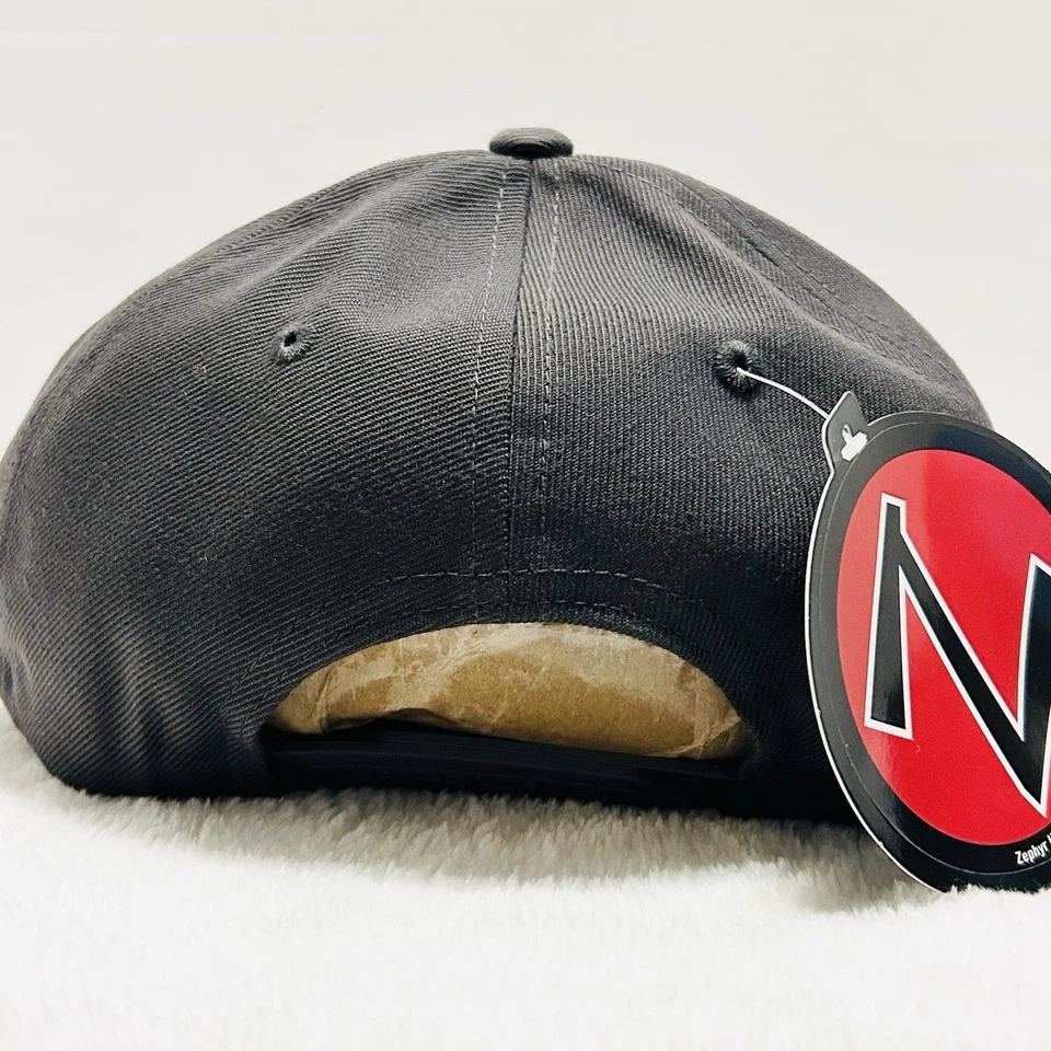 Zephyr USC Trojans Logo Patch Trucker Hat Cap Adjustable Snapback Charcoal NCAA - Image 4 of 4