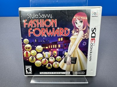 NINTENDO 3DS STYLE SAVVY FASHION FORWARD CASE + INSERT ONLY SAVY NO GAME