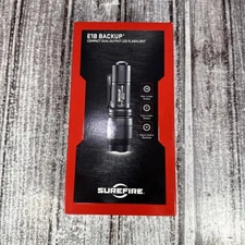 Surefire E1B Backup Combat Dual Output LED Flashlight Black