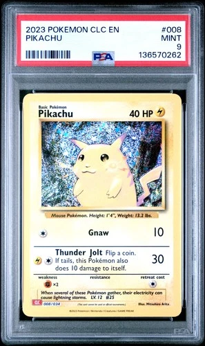 2023 #008 PIKACHU PSA 9