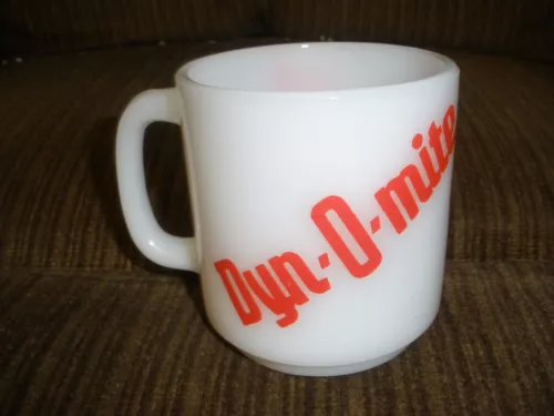 VINTAGE GLASBAKE  #77 MUG DYN-O-MITE (M43)