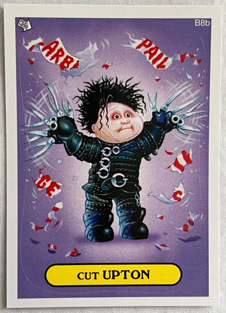 2014 Topps Garbage Pail Kids Series 1 CUT UPTON B8b Card GPK