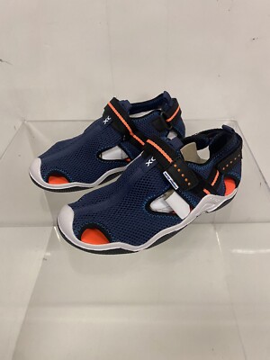 Geox JR Wader Trekkingsandale Navy Orangefluo Gr.33 NEU