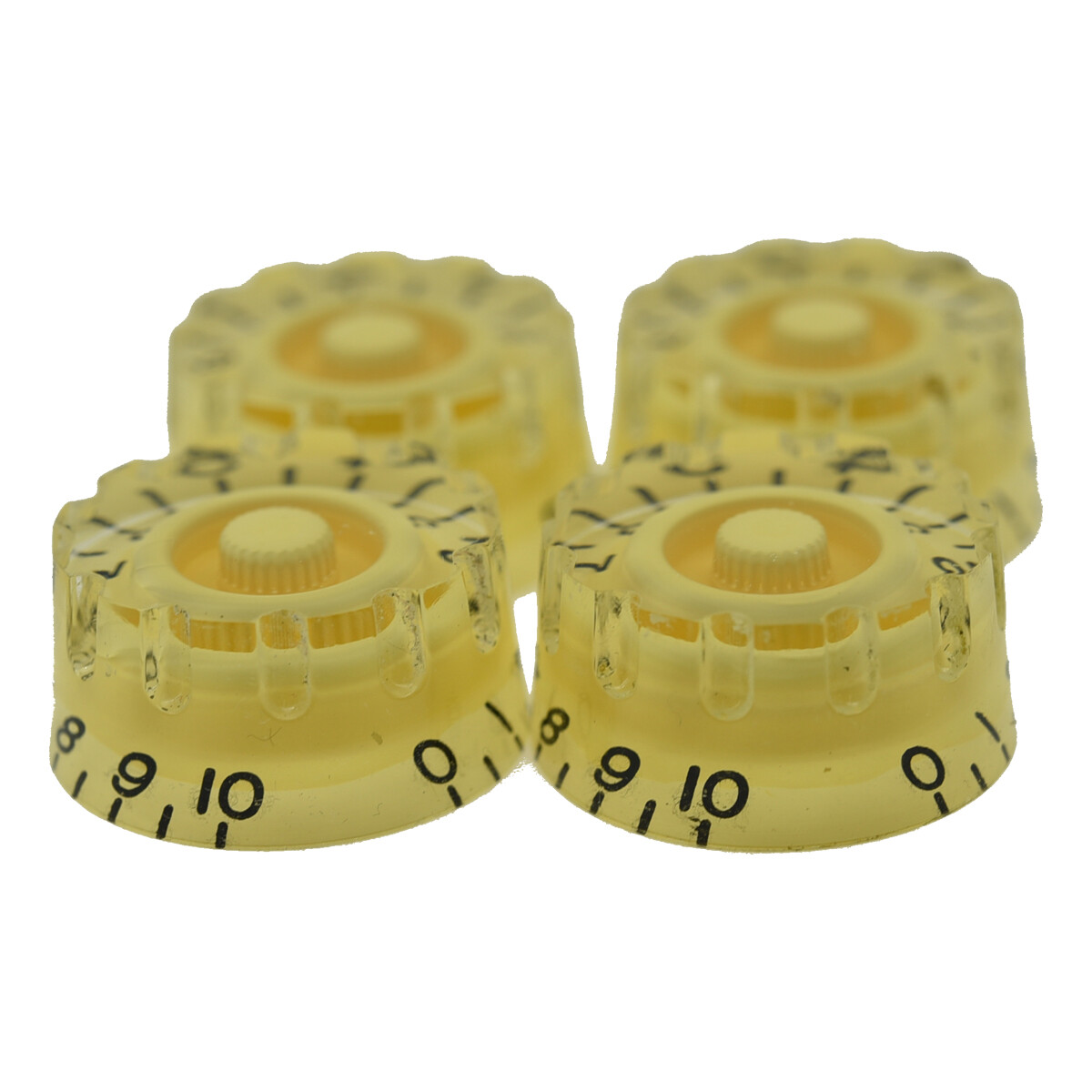 4x Guitar Knurled Speed Knobs 24 Fine Spline Control Knob fits Gibson