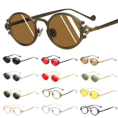 Vintage Oval Sunglasses with Polycarbonate Lenses s-l400.jpg main image 4