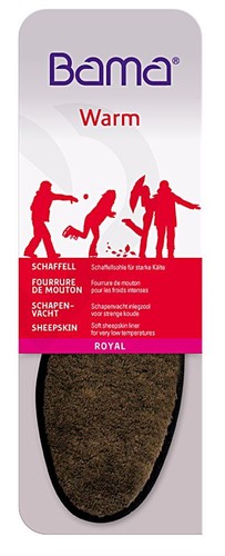 warme Winter Royal Lammfelleinlagen Lammfell Einlegesohlen Schuheinlagen - Bild 3 von 3